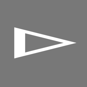 Premark Trekantsymbol - 2000x1000 mm - hvid