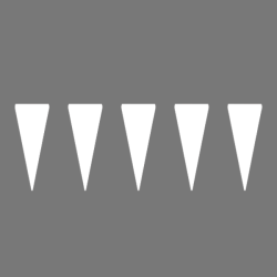 Premark� Hajtand - 500x600 mm - hvid