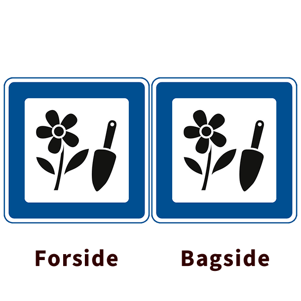 M114/M114 - Gartneri og lign. - dobbeltsidet - 50x50cm