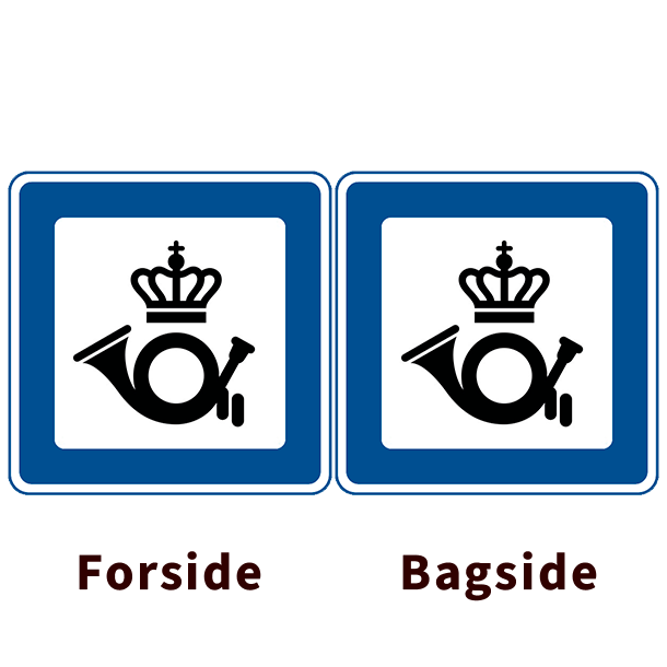 M17/M17 - Posthus - dobbeltsidet - 50x50cm