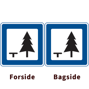 M34/M34 - Rasteplads - dobbeltsidet