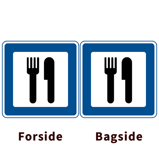 M43/M43 - Restaurant - dobbeltsidet - 50x50cm