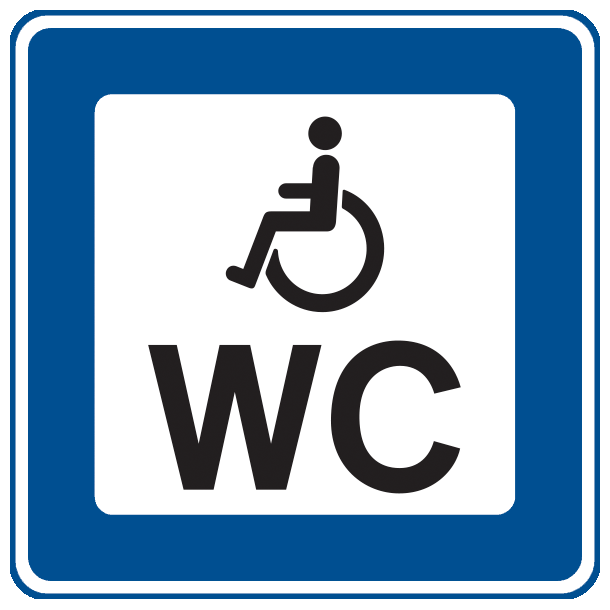M46,1 - Handicaptoilet - 50x50cm