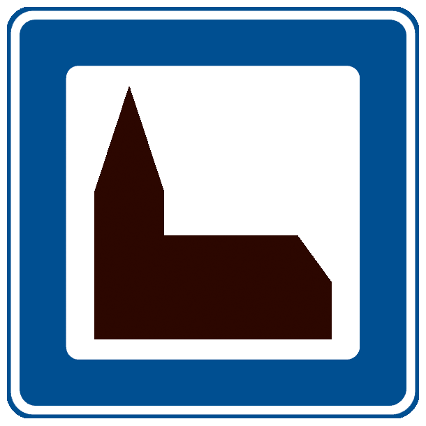 M51 - Kirke - 50x50cm