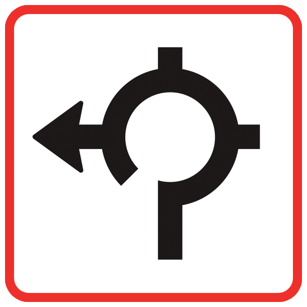 U6,7 - Rundkrsel R/H/S - 50x50cm