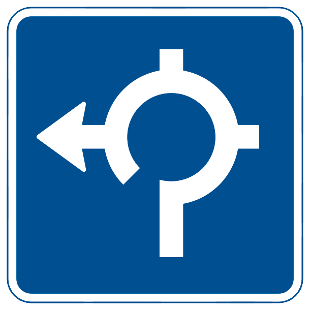 U6,8 - Rundkrsel H/B/H - 50x50cm