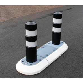 Helleanl�g Blok 150x50x13cm, incl. skruer/plugs (excl. pullert/skilt)